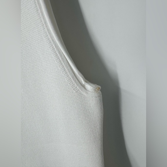 House of CB White Stretch Knit Maxi Dress Small B1835 - Picture 7 of 12